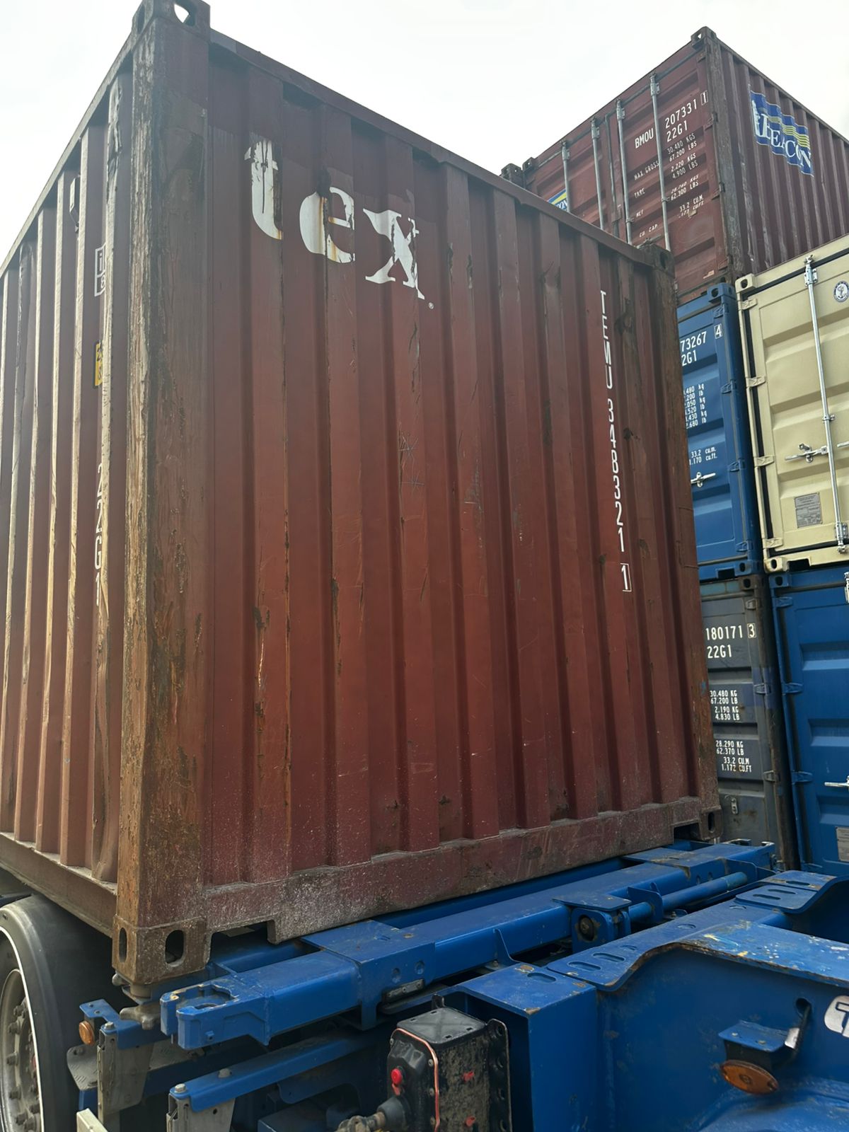 Морской контейнер TEMU3483211